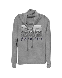 Пуловер с хомутом и хомутом с портретом Skyline для группы друзей юниоров Licensed character