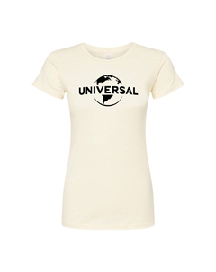 Юниорская футболка с логотипом Universal, бежевый Licensed character