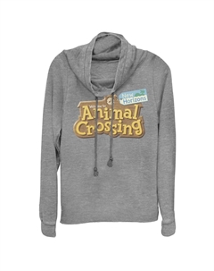 Пуловер с хомутом и логотипом Juniors Animal Crossing: New Horizons Licensed character