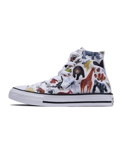 Кеды детские Chuck Taylor All Star Kids с принтом, белый Converse