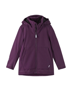 Ветровка детская Softshell Espoo демисезонная, фиолетовый Reima