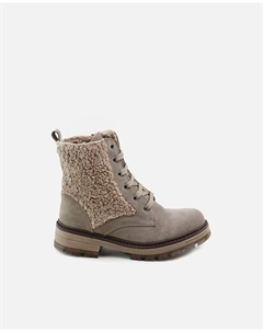 Детские сапожки из коричневой замши, коричневый Eli 1957