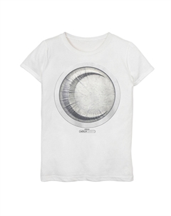 Футболка с графическим рисунком Marvel Moon Knight Moon Silver для девочек 7–16 лет Licensed character