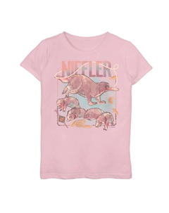 Футболка с рисунком Fantastic Beasts Niffler для девочек 7–16 лет Harry potter