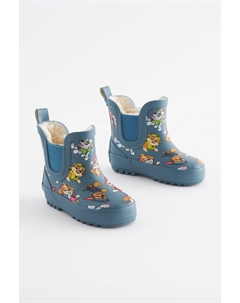 Ботильоны с теплой подкладкой, синий Next