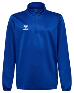 Толстовка Jacke Mit Kurzem Reißverschluss Hmlessential Half Zip Kids, цвет TRUE BLUE Hummel