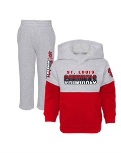 Комплект из двух предметов Playmaker St. Louis Cardinals Toddler Red/Heather Grey Outerstuff