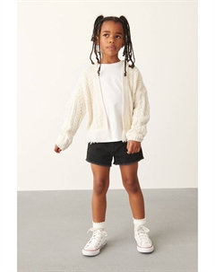 Потертые шорты, черный Next