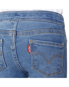 Эластичные джеггинсы без застежек для девочек-малышей, черный Levi's®