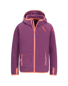 Флисовая жилетка Girls Sandefjord, цвет Mallow Pink/Papaya Trollkids