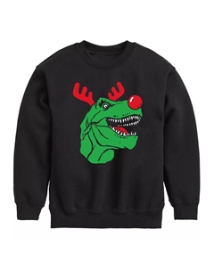 Флисовый топ с рисунком T Rex Reindeer для мальчиков 8–20 лет Licensed character