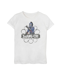 Футболка с логотипом Shang-Chi Rings для девочек 7–16 лет Marvel