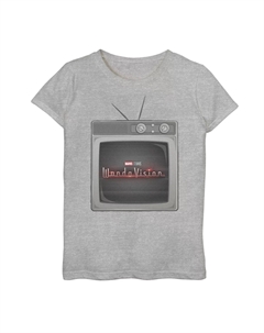 Футболка с графическим логотипом WandaVision для девочек 7–16 лет Marvel