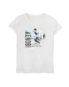 Футболка с рисунком «Войны клонов» для девочек 7–16 лет «Оби-коллаж» Star wars