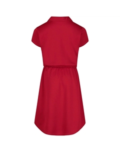 Платье-рубашка-поло Performance для девочек 4–16 лет, красный Izod