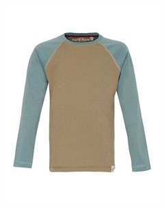 Рубашка с длинным рукавом LONGSLEEVE RAGLAN, цвет caramel arctic blue Band of rascals