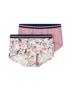 Трусы NKFHIPSTER NOSTALGIA FLOWER 2 PACK, цвет nostalgia rose Name it