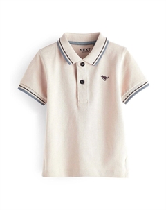 Рубашка поло SHORT SLEEVE PLAIN STANDARD, цвет putty natural Next