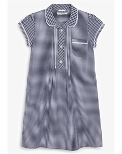 Платье повседневное BUTTON FRONT GINGHAM, цвет dark blue Next