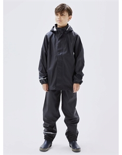 Дождевики NKNDRY RAIN SET UNISEX, цвет black Name it