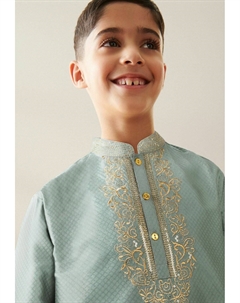 Рубашка EMBROIDERED REGULAR FIT, цвет minerals Next