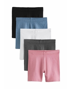 Шорты 5 PACK, цвет black pink blue white grey Next