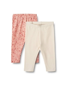 Леггинсы 2 упаковки JULES, цвет rosette flowers Wheat
