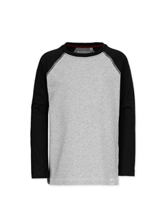 Рубашка с длинным рукавом RAGLAN, цвет black Band of rascals