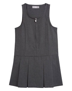 Платье повседневное ZIP FRONT PINAFORE, цвет gray Next