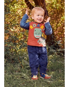 Брюки CHUNKY PULL ON, цвет navy Jojo maman bébé