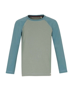 Рубашка с длинным рукавом LONGSLEEVE RAGLAN, цвет moos arctic blue Band of rascals