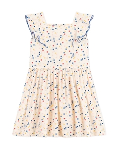 Повседневное платье, цвет marshmallow multico Petit bateau