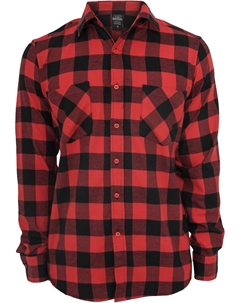 Рубашка CHECKED, цвет black/red Urban classics