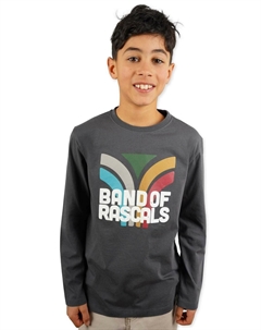 Рубашка с длинным рукавом FOUNTAIN, цвет dark grey Band of rascals