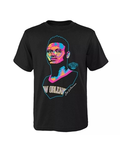 Молодежная футболка Zion Williamson Black New Orleans Pelicans Artist Series Outerstuff
