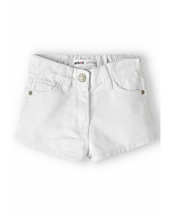 Джинсовые шорты ADJUSTABLE WAIST, цвет white denim Minoti