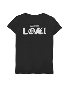 Футболка с логотипом Loki для девочек 7–16 лет Marvel