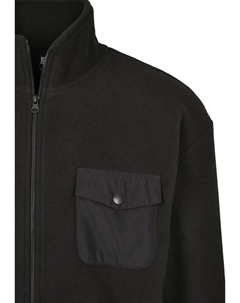 Флисовая куртка, цвет black Urban classics