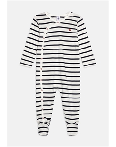 Комбинезон BABY DORS BIEN UNISEX, цвет marshmallow/smoking Petit bateau