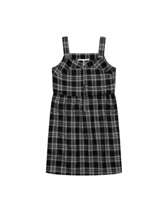 Дневное платье CHECKED ZIP, цвет black Minoti