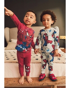 Комплект одежды для сна 2 PACK SNUGGLE, цвет red navy spiderman Next