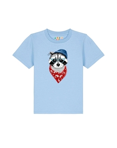 Футболка с принтом WASCHBÄR, цвет blue soul Watapparel