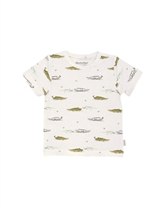 Футболка с принтом, цвет pristine Minymo®