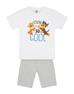 Комплект ночного белья KURZARM SKYE, цвет weiß Paw patrol