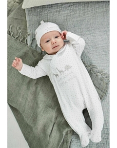 Комбинезон WELCOME LITTLE ONE, цвет white Jojo maman bébé