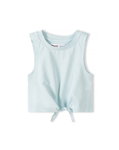 Топ TIE FRONT, цвет light blue Minoti
