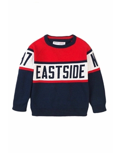 Вязаный свитер, цвет red navy white Minoti