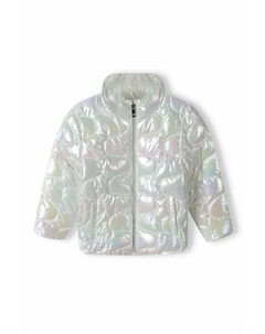 Легкая куртка SHINY PUFFER, цвет white Minoti