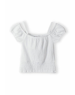 Блузка OFF SHOULDER, цвет white Minoti