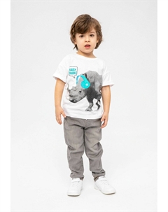 Футболка с принтом, цвет white Minoti